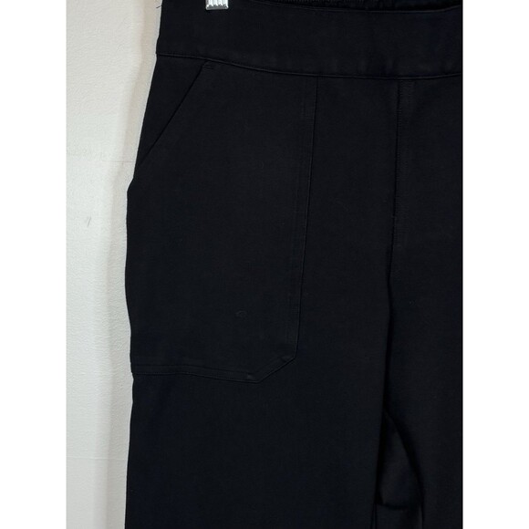 SPANX The Perfect Pant Ankle Joggers Black Medium Ponte Stretch Elastic Pockets - Picture 5 of 11